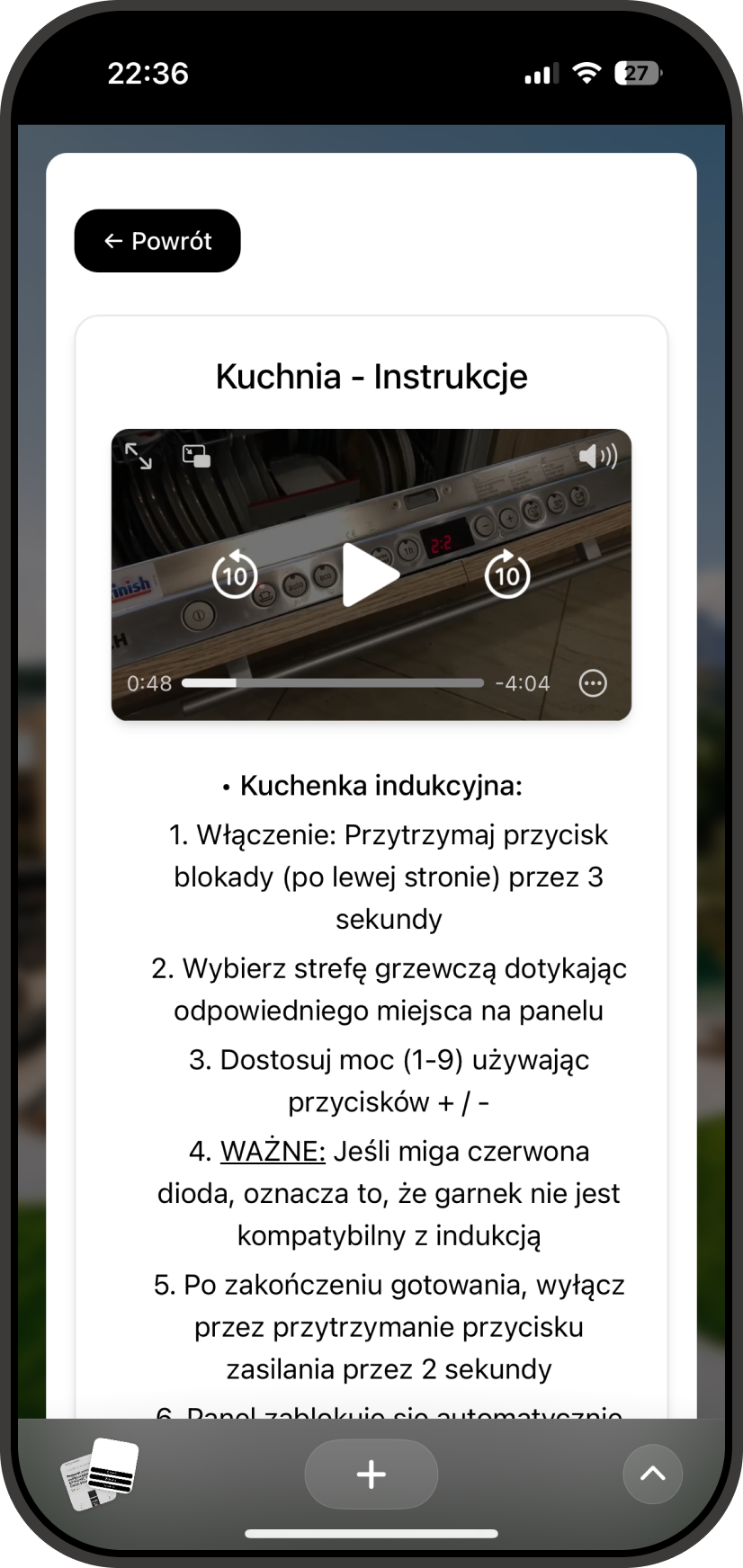Podgląd aplikacji Better Stay na iPhone - Ekran główny